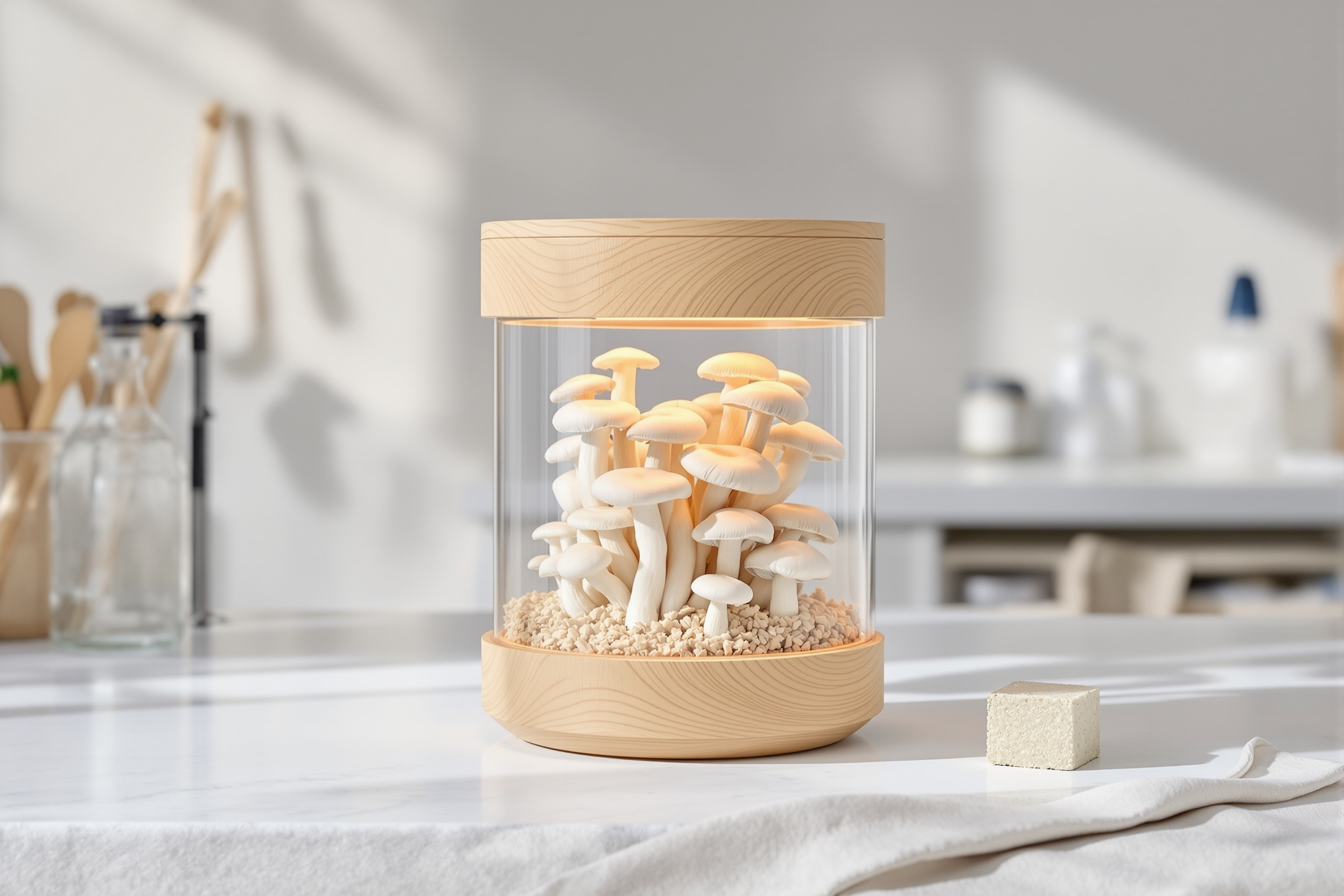 Loaf — Desktop Mycelium Packaging Incubator